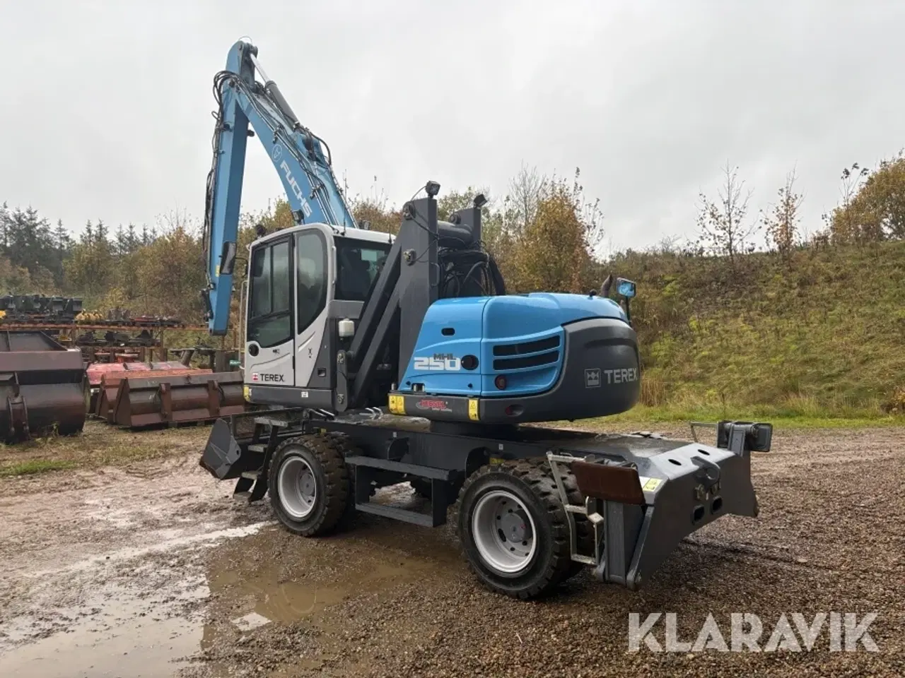 Billede 3 - Materialehåndteringsmaskine Terex Fuchs MHL 250