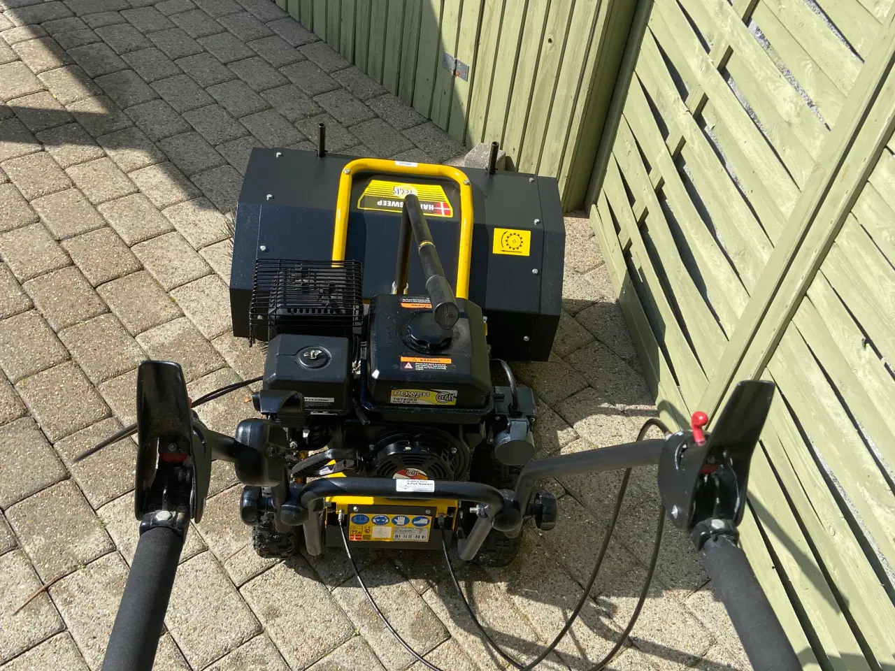 Billede 4 - Fejemaskine Texas Handy Sweep TG 720ES Med Elstart