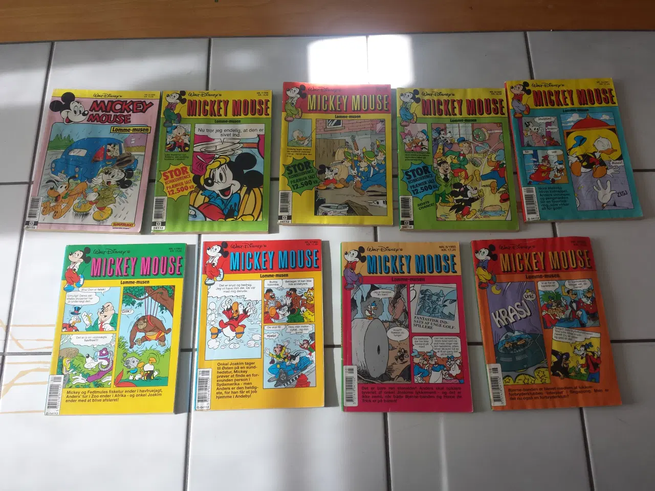 Billede 1 - Mickey Mouse hæfter (Lomme-musen)