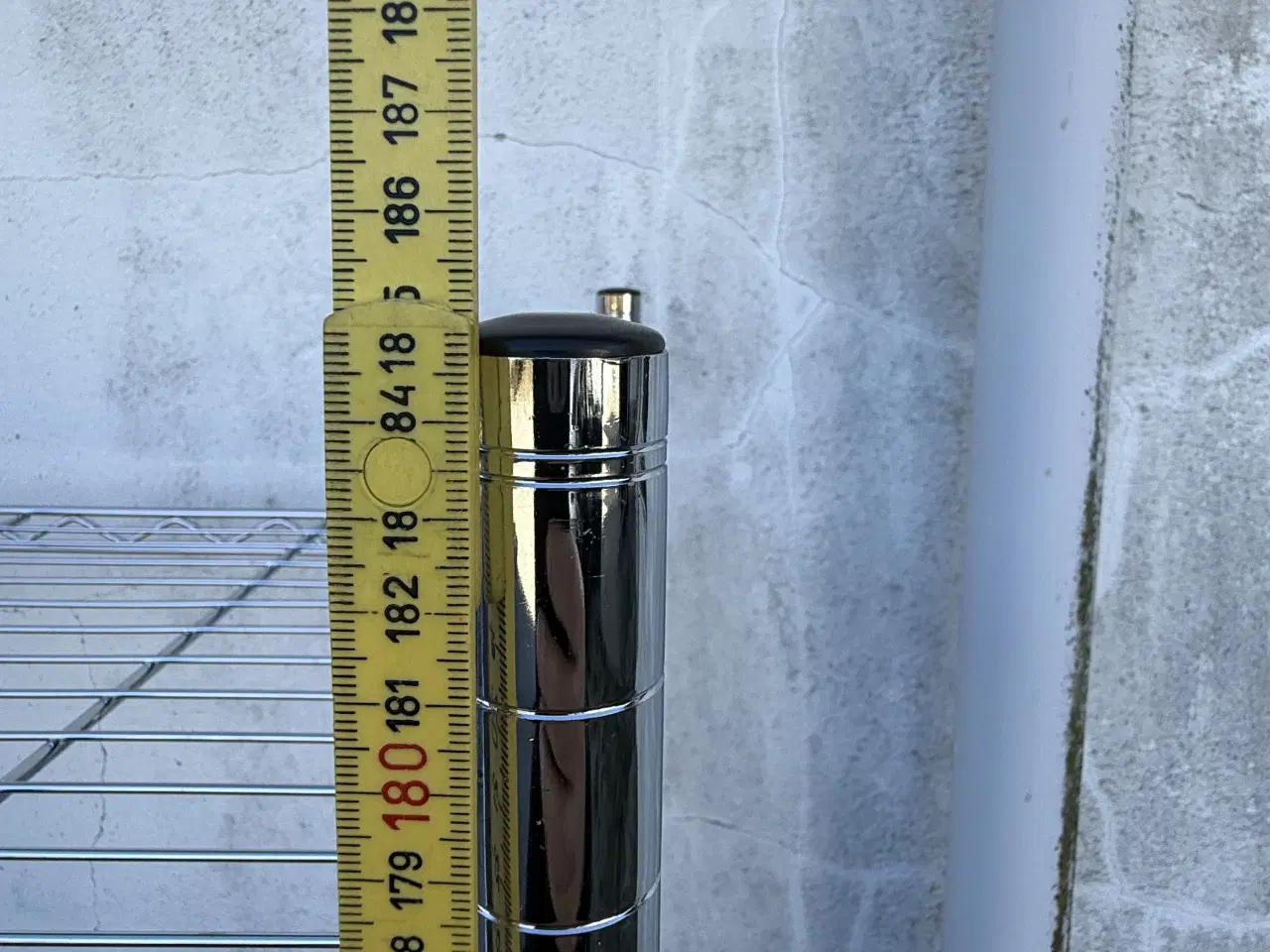 Billede 14 - 3 stk. VINDINGE Reol 6 hylder krom