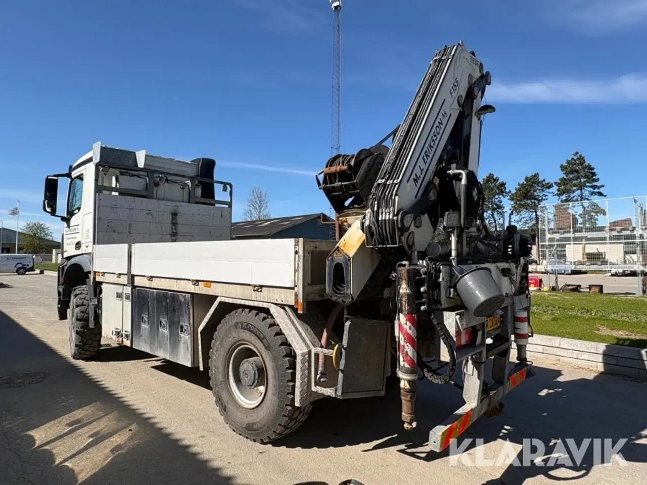 Billede 3 - Lastbil Mercedes-Benz Arocs 2036 AK med kran