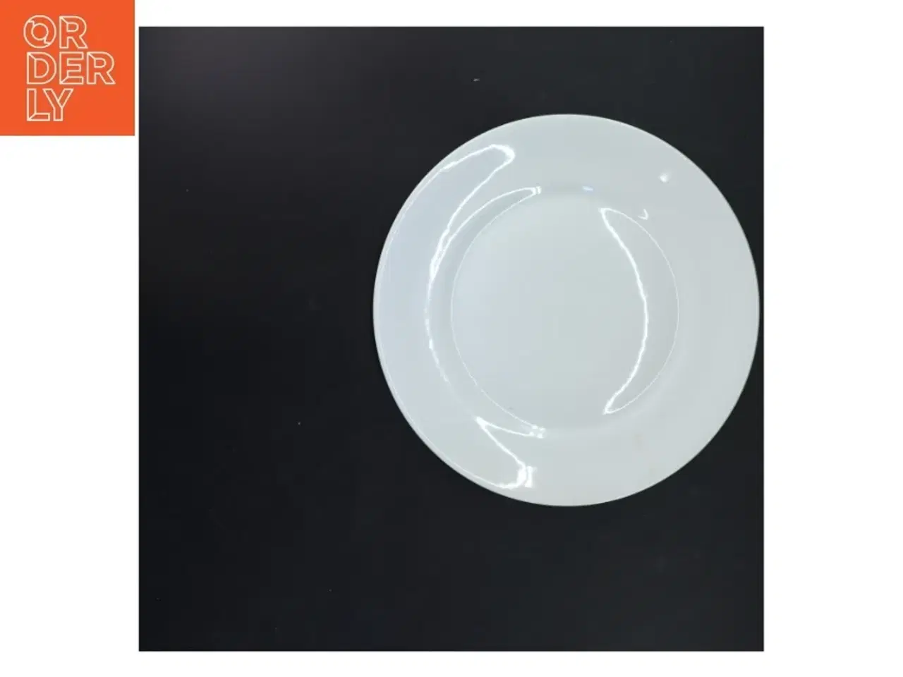 Billede 2 - Hvid tallerken Ø 26 cm (str. Ø 26 cm)