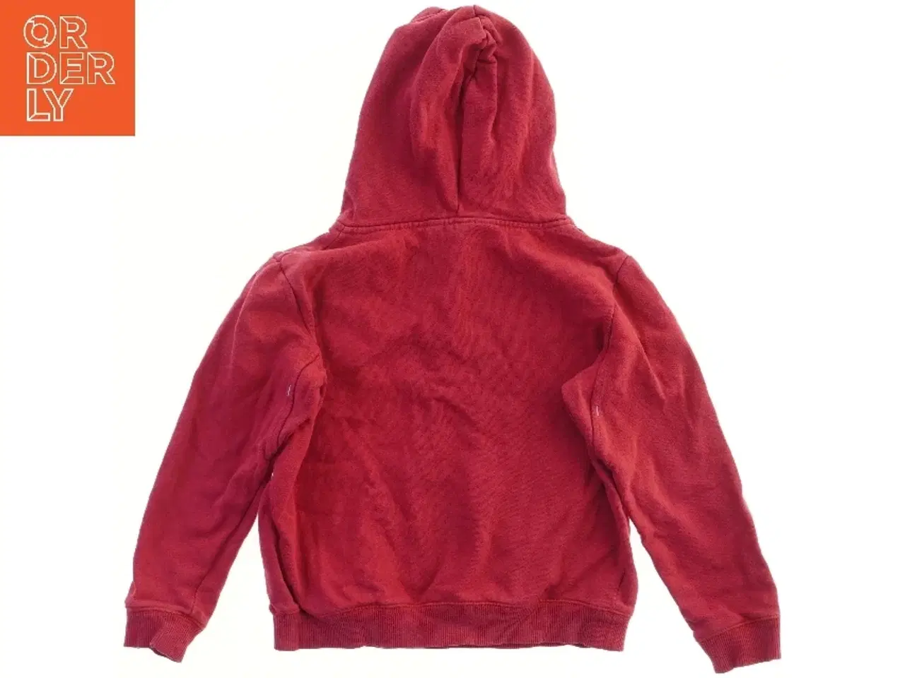 Billede 1 - Rød hættetrøje med grafisk design fra Units (str. 122)