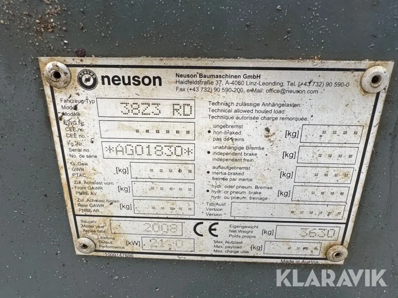 Billede 5 - Gravemaskine Wacker Neuson 38Z3