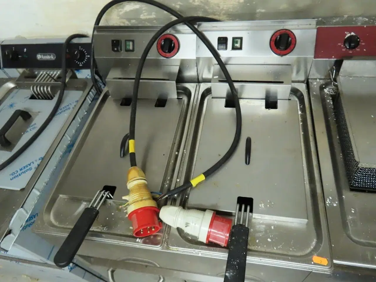 Billede 2 - Elektrisk dobbelt  friture, REDFOX