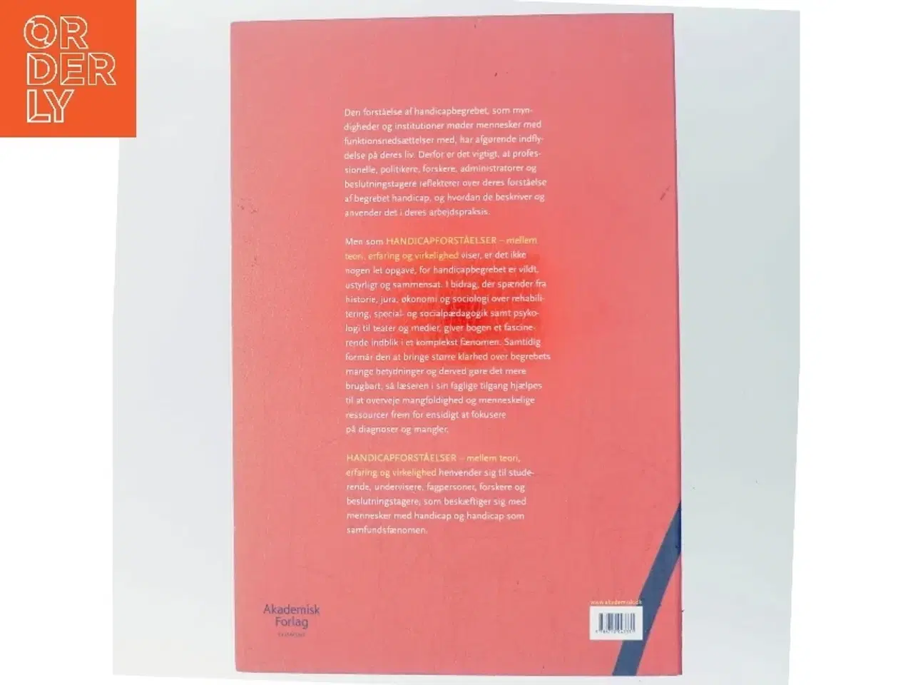 Billede 3 - Handicapforståelser mellem teori, erfaring og virkelighed af John Bertelsen (f. 1945-09-13) (Bog)