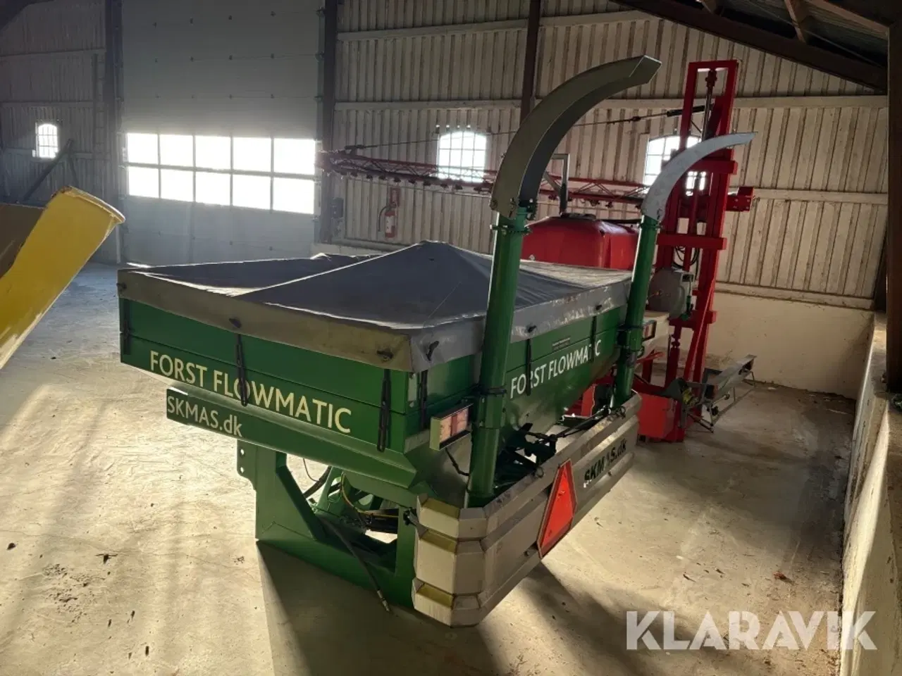 Billede 2 - Gødningsspreder Forst Flowmatic