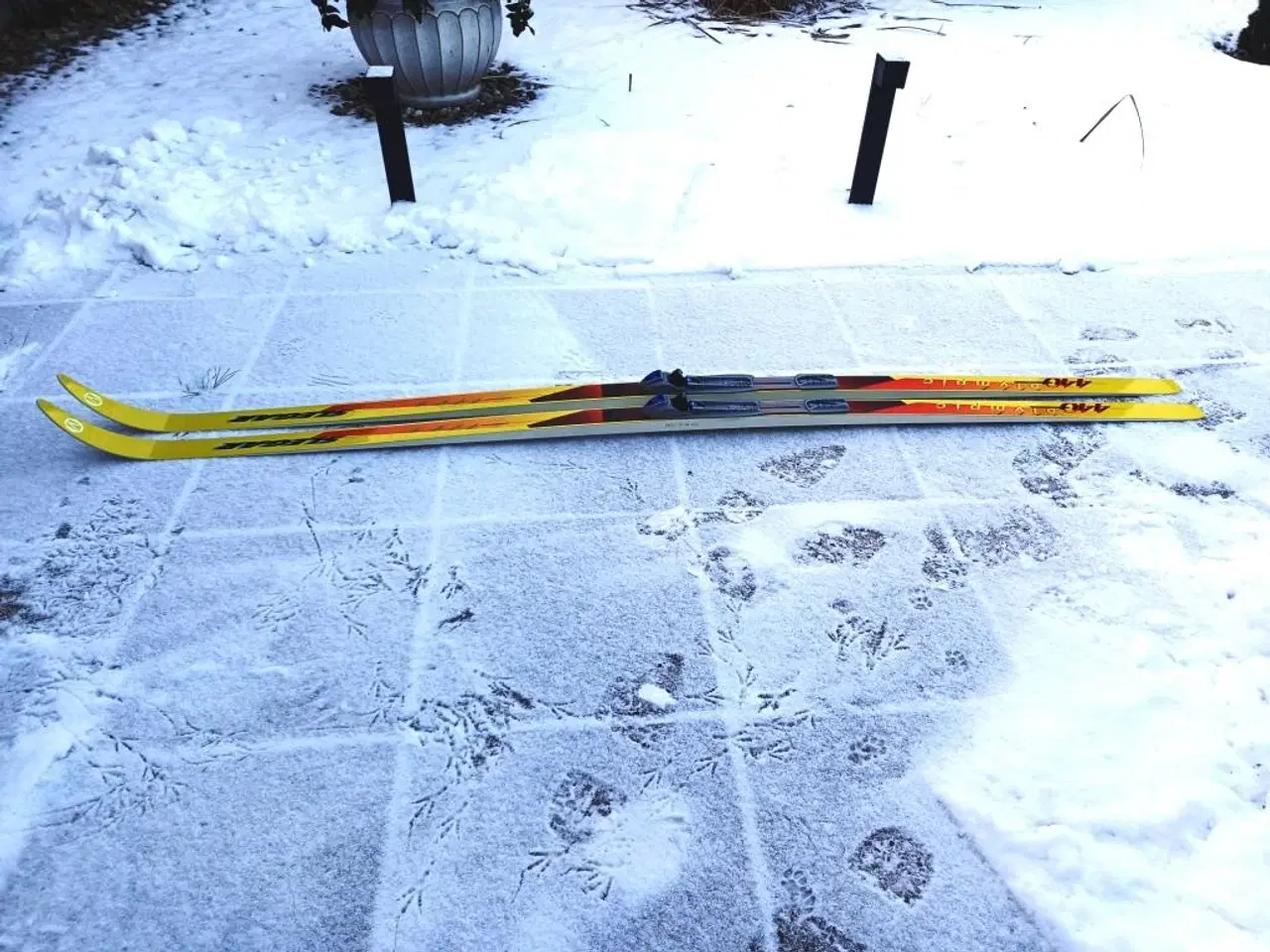Billede 1 - Langrendsski, kun brugt 1 gang