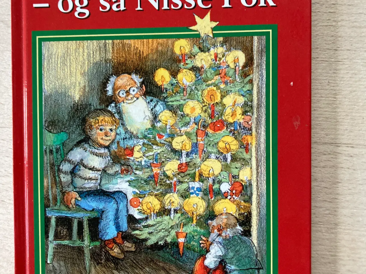 Billede 1 - Mig og bedstefar - og så Nisse Pok