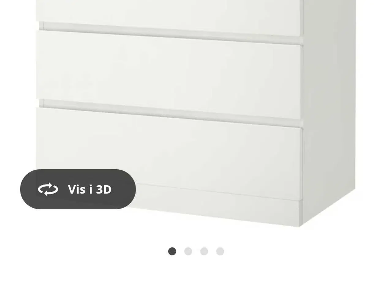 Billede 5 - Malm kommoder, med glasplade