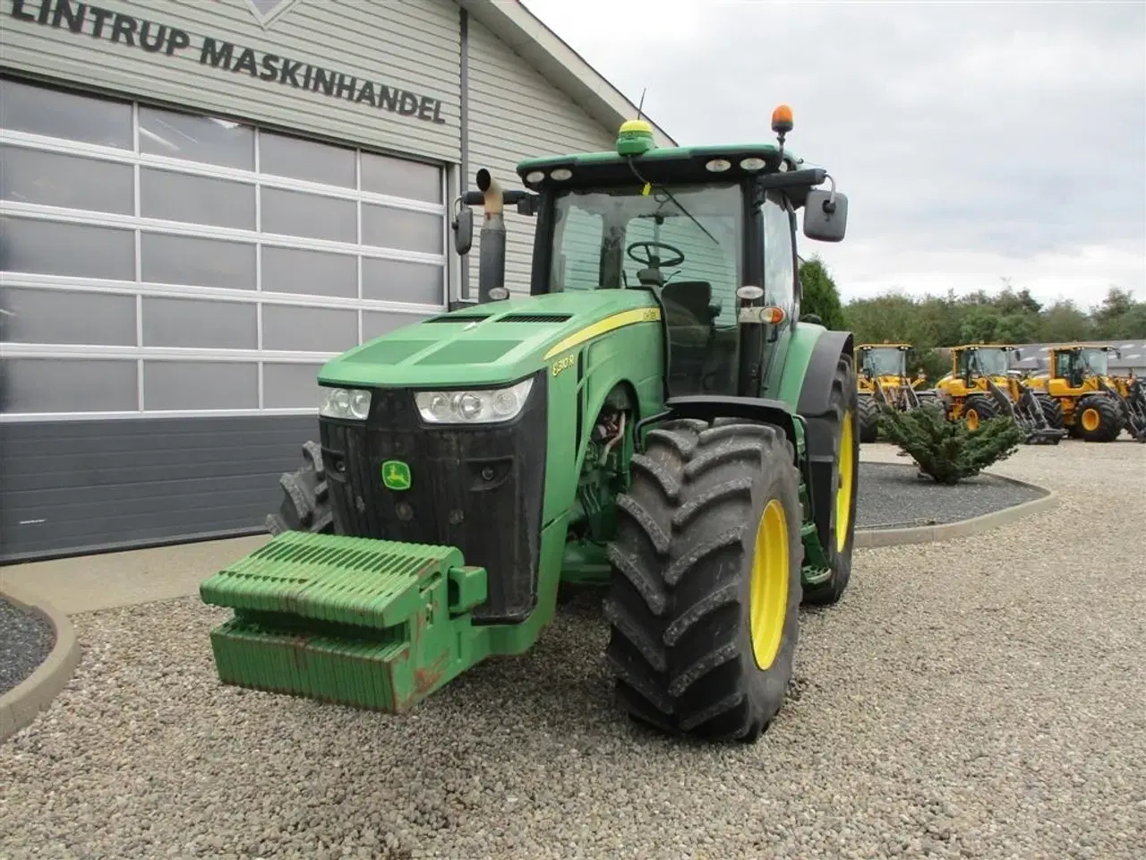 Billede 8 - John Deere 8310R Powershift og stor vægt pakke. Evt med GPS anlæg på