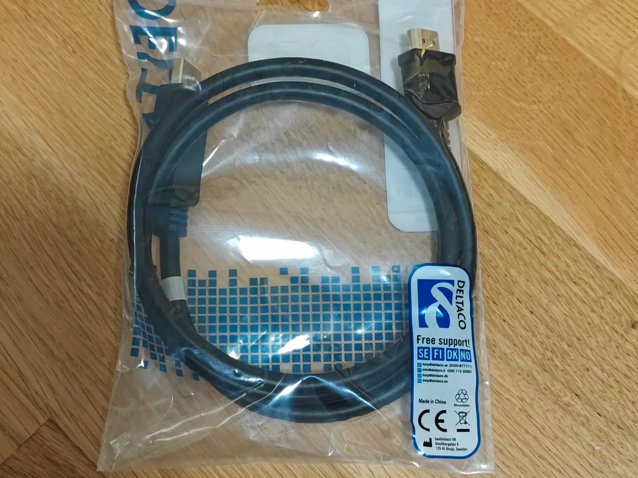 Billede 1 - 1.5m. DisplayPort till HDMI-adapter kabel