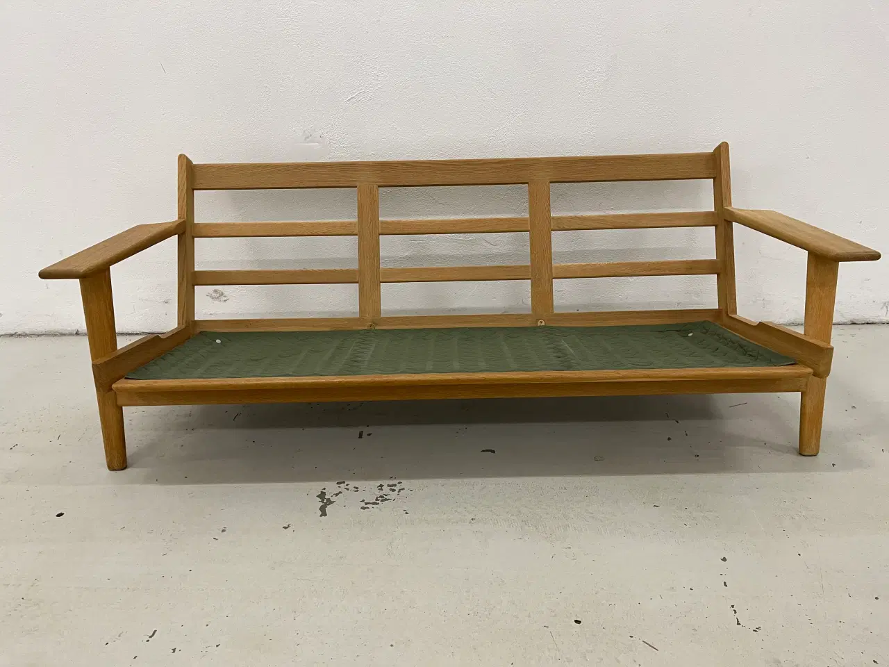 Billede 11 - Hans J Wegner Ge-290/3 mørkegrå Hallingdal uld.