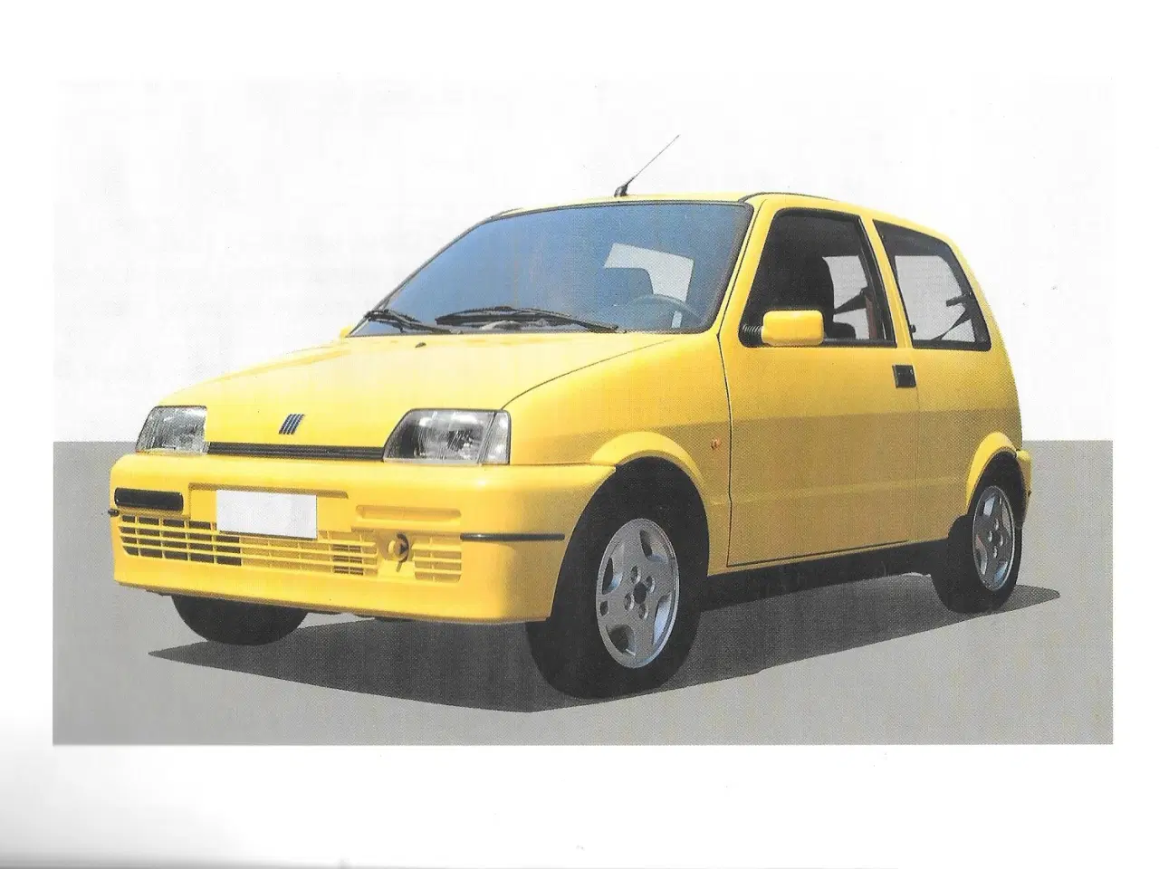 Billede 1 - Instruktionsbog til Fiat Cinquecento