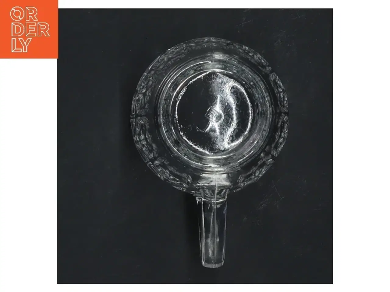 Billede 2 - Stort solidt ølkrus med håndtag (str. 9,5x7 cm)