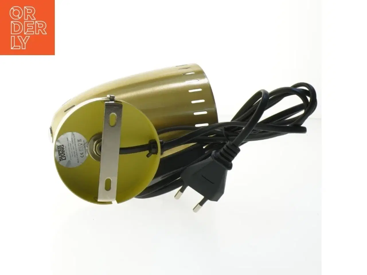 Billede 4 - Væglampe i messing fra SunFlux (str. Ø. 10,5 cm. længde. 17 cm)