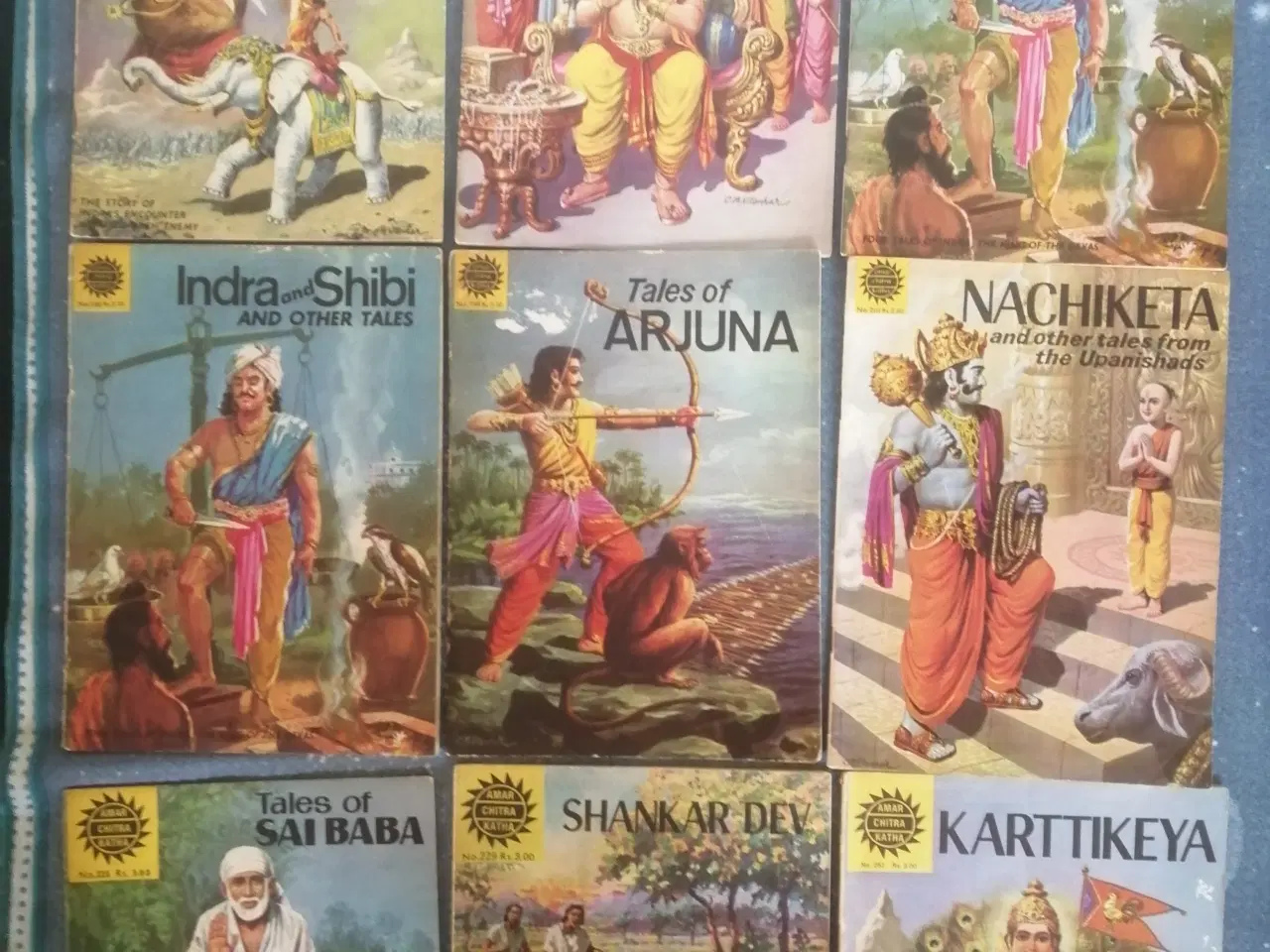 Billede 4 - Flotte Indiske Tegneserier fra Amar Chitra 80'erne