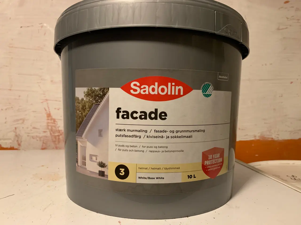 Billede 1 - Lys grå super stærk facademaling