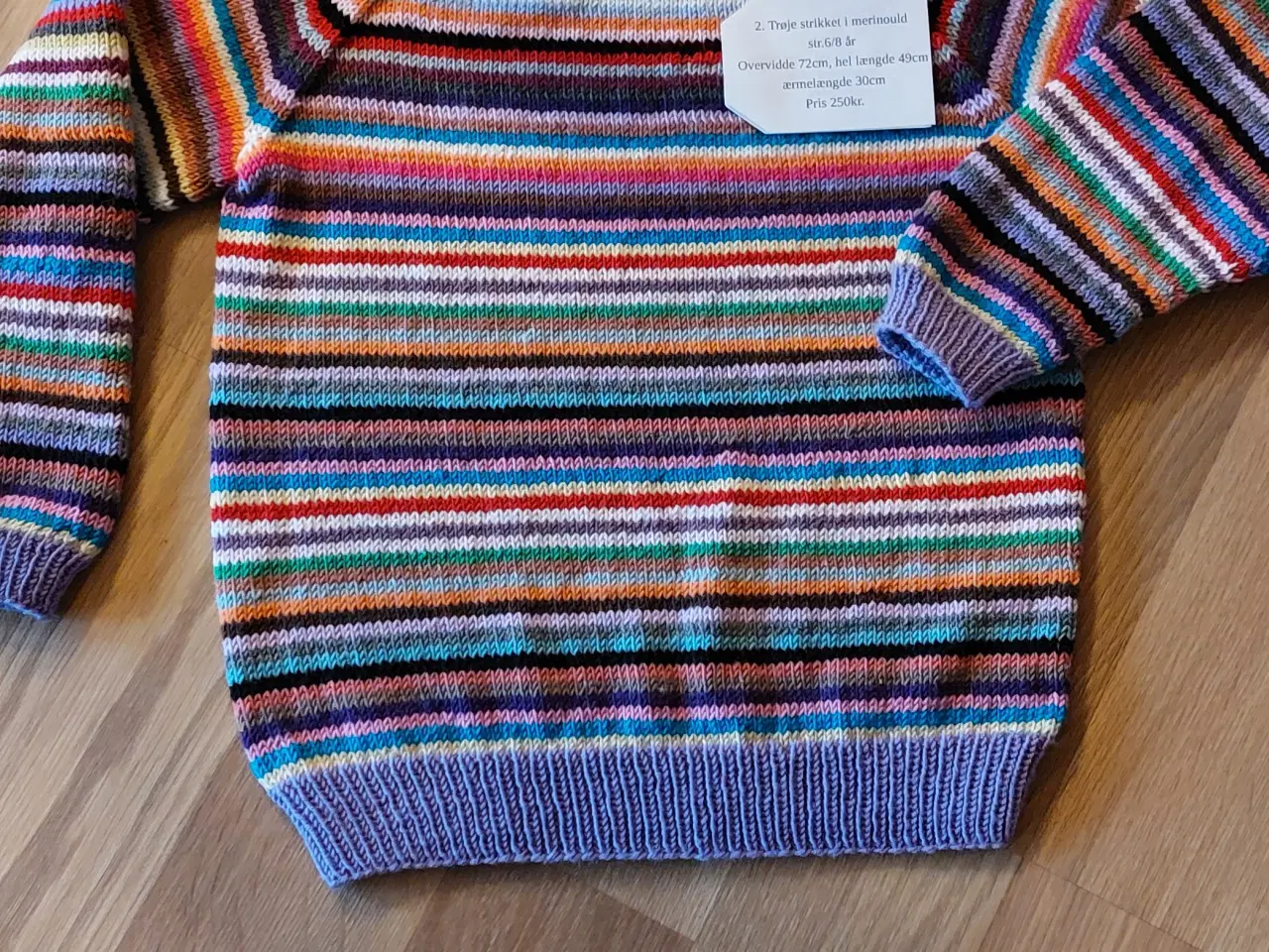 Billede 1 - Håndstrikket
