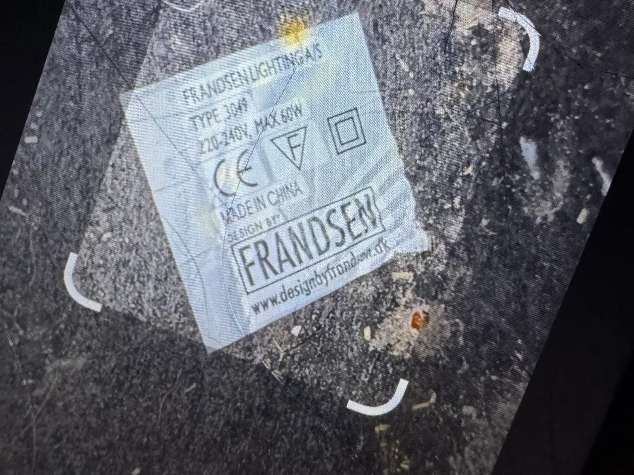 Billede 4 - Frandsen lampe 