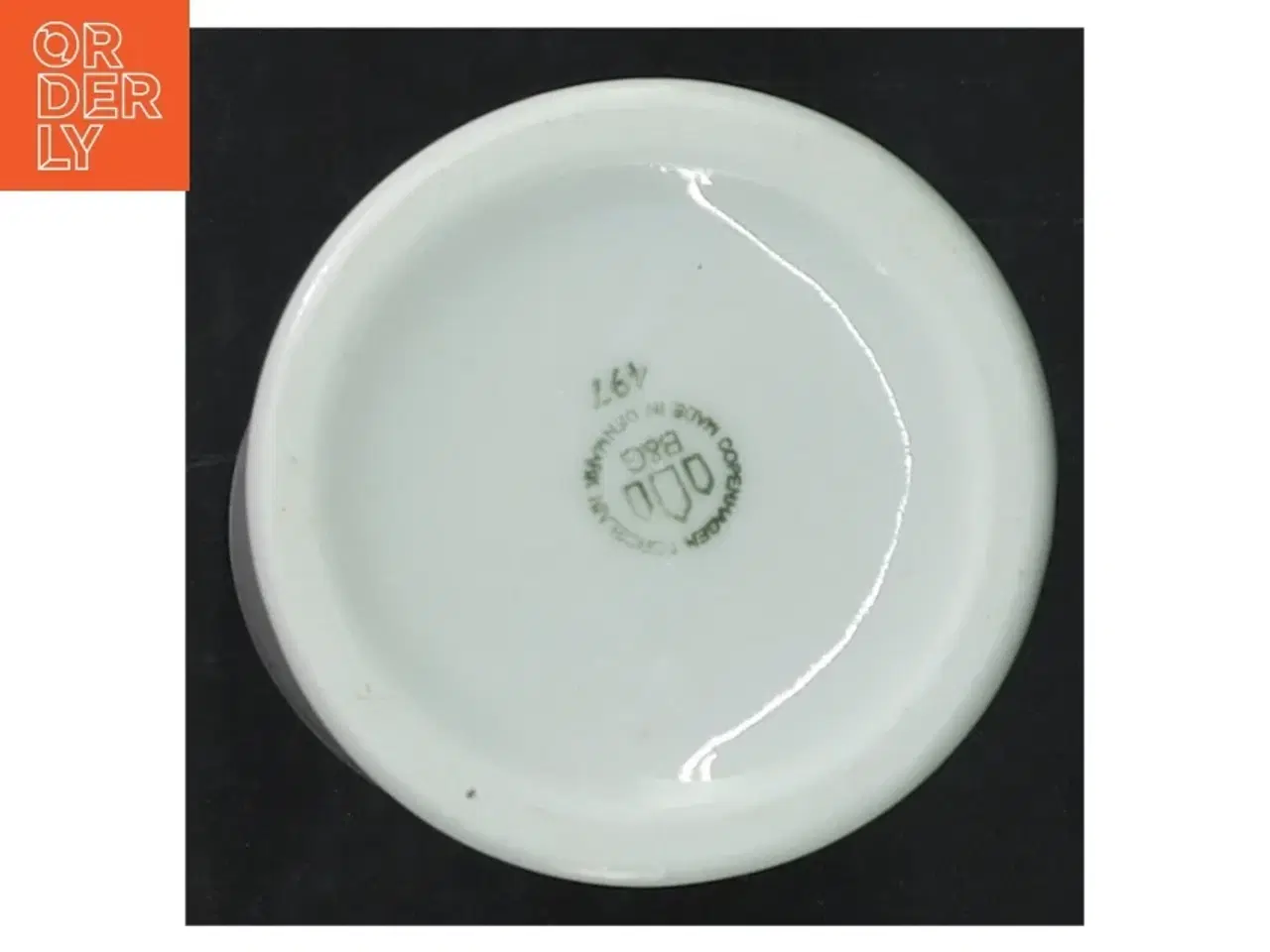 Billede 4 - Hvid porcelænspeberbøsse fra B&G (str. Ø 6,5x11,5 cm)