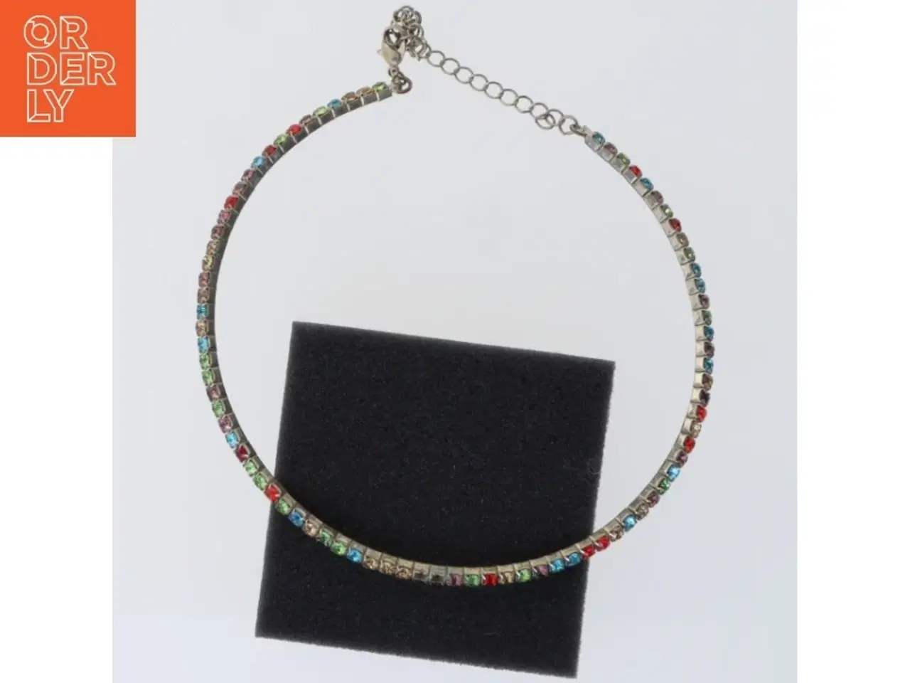 Billede 3 - Farverig halskæde (str. Ø 11,5)