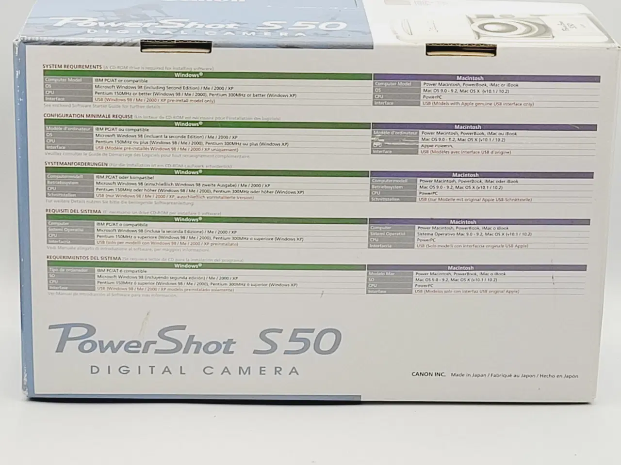 Billede 15 - ⭐️· DIGITALKAMERA: 📸 Canon PowerShot S50 Digital 