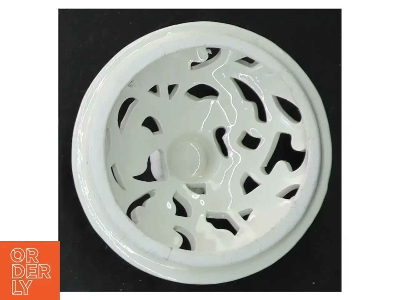 Billede 2 - Dekorativ porcelæns krukke/skål med låg fra Villa Collection (str. 15 cm)