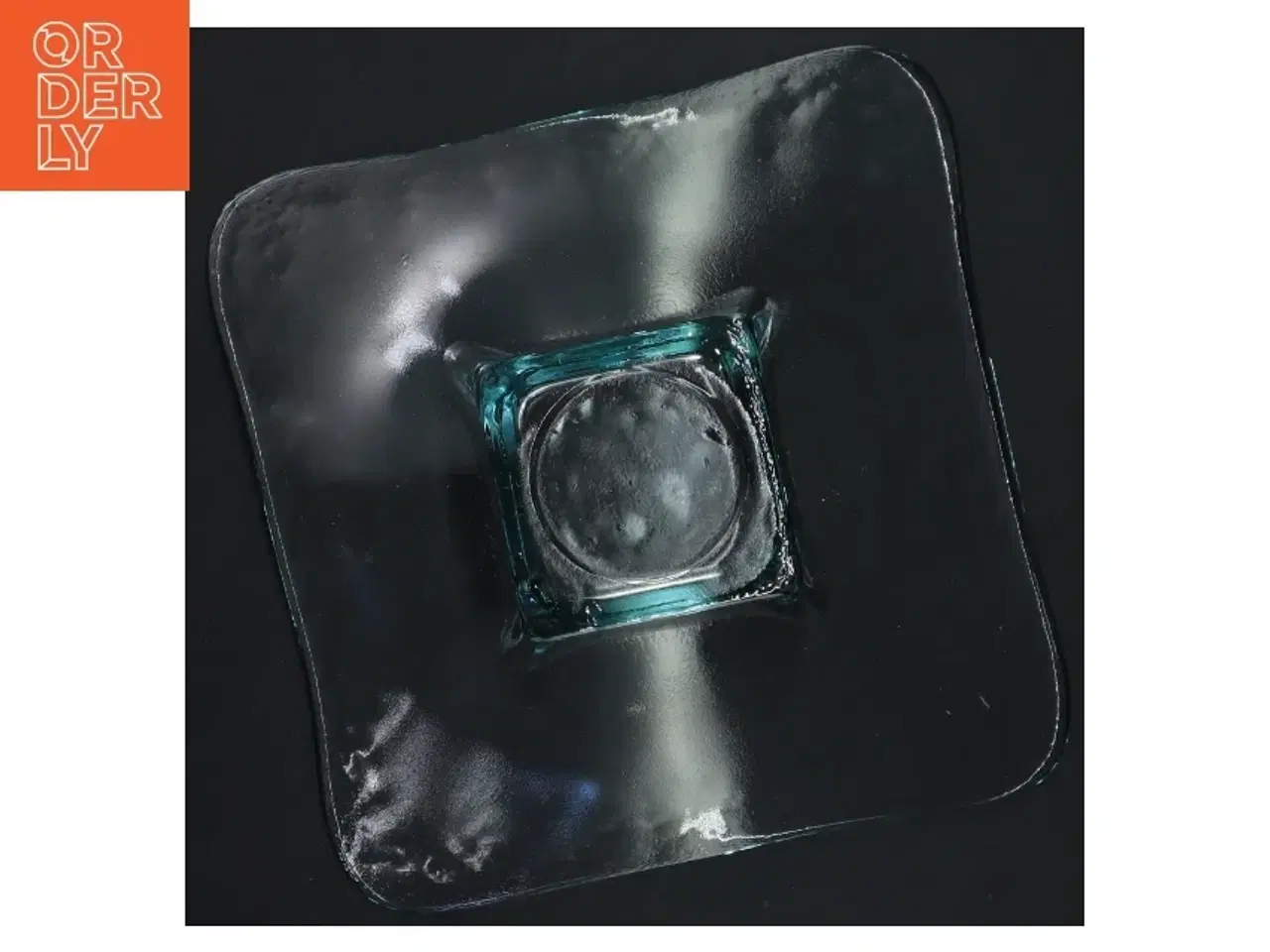 Billede 2 - Glas skål (str. 20x20x6 cm)