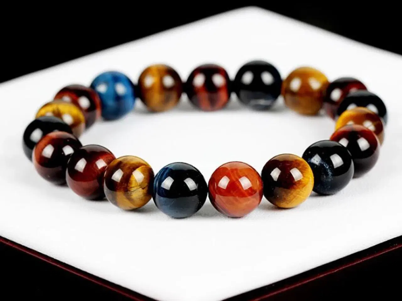 Billede 6 - Tiger Eye armbånd. 8,10,12,14  mm's perler