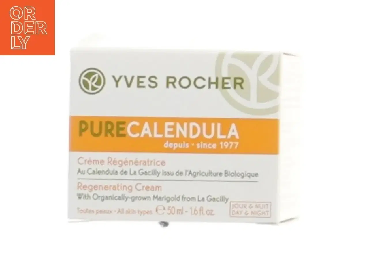 Billede 1 - Yves Rocher Pure Calendula Regenerating Cream fra Yves Rocher (str. 6,5 cm)