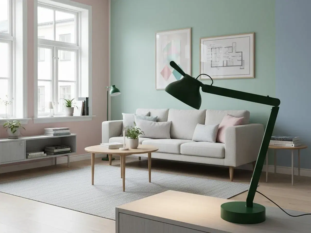 Billede 2 - HAY | PC Desk Lampe (Grøn)