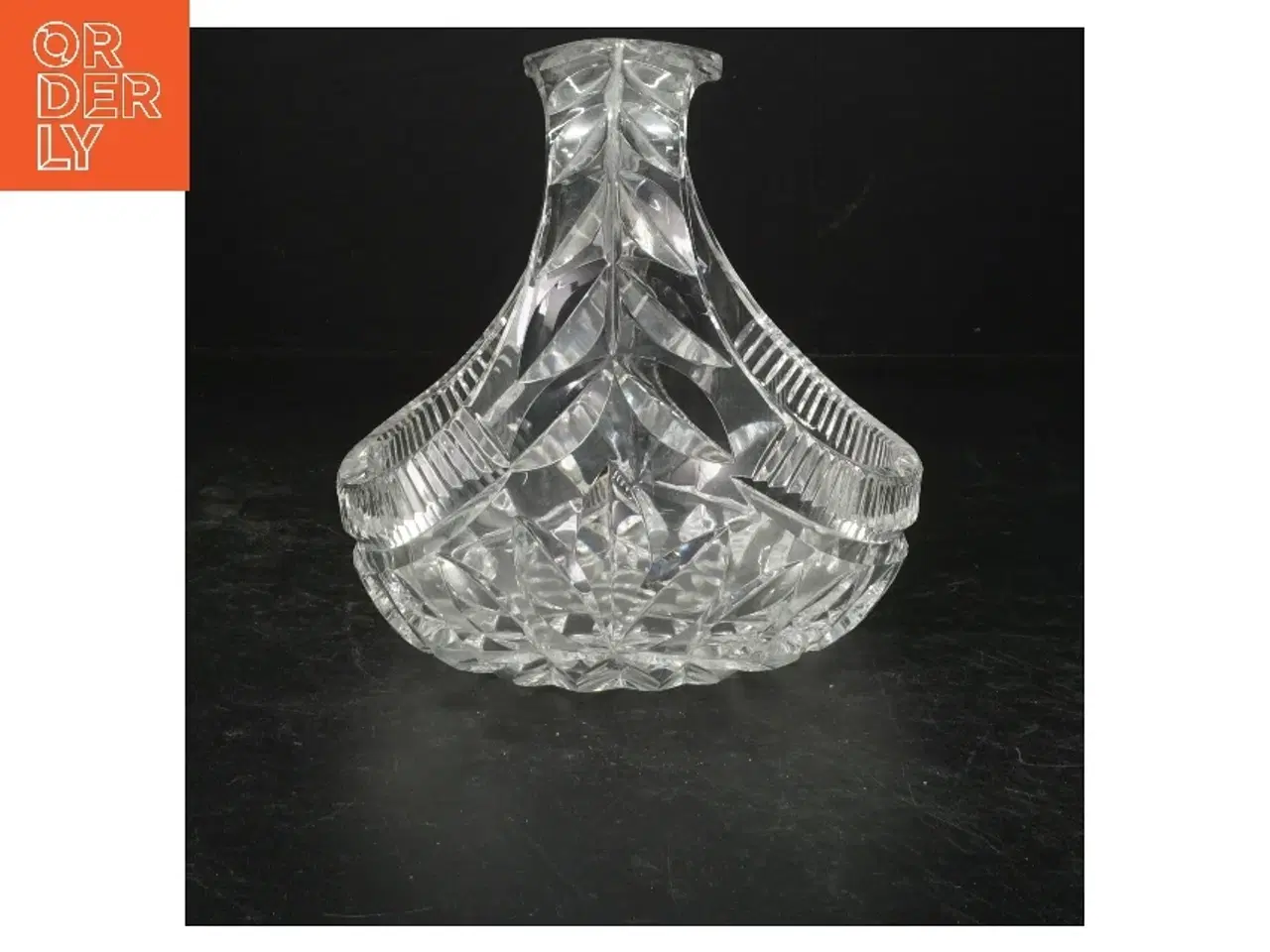 Billede 2 - Krystalskål med håndtag (str. H. 20 cm)