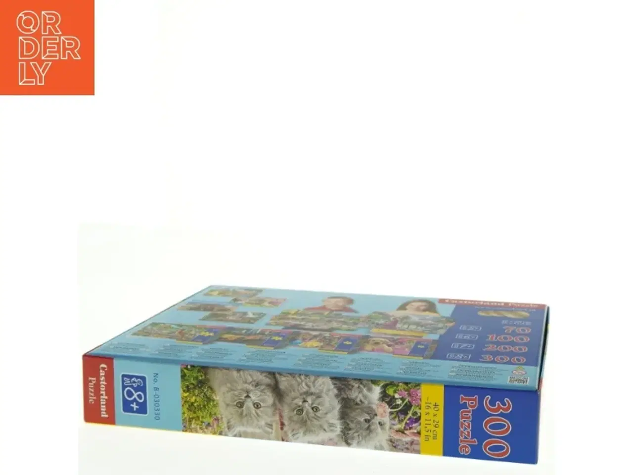 Billede 3 - 300-brikke puslespil med kattemotiv fra Er Ukendt Stop 80 (str. 40 x 29 cm)