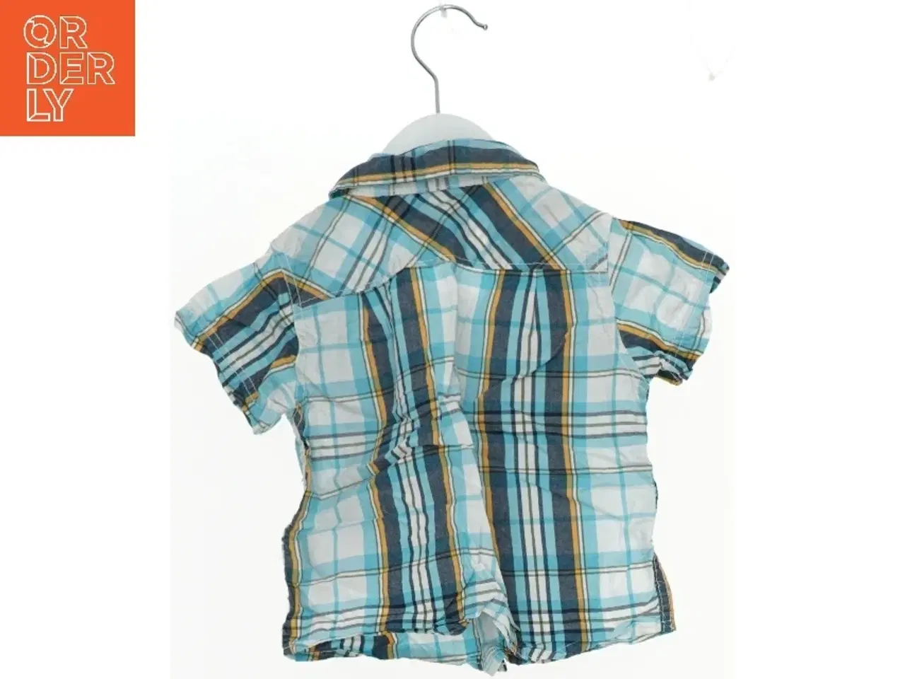 Billede 2 - Kortærmet skjorte med tern fra L.O.G.G (str. 74)