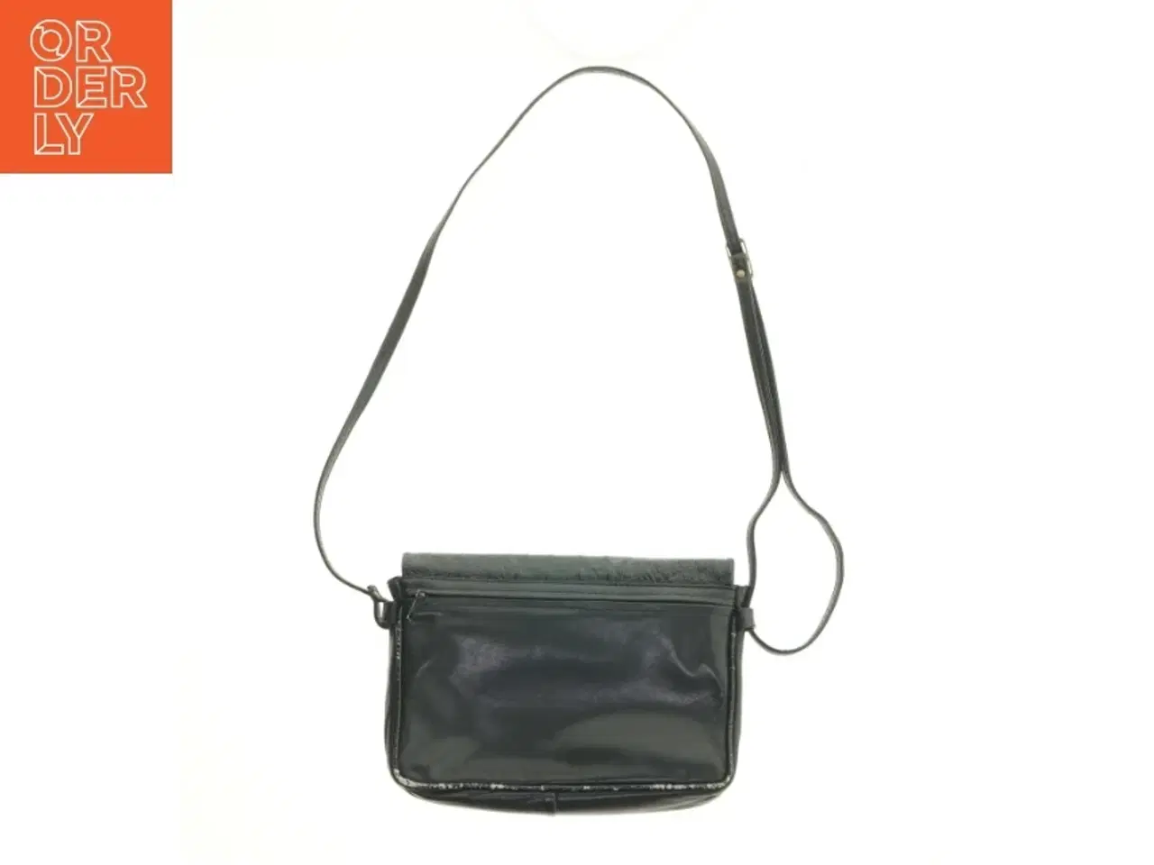 Billede 6 - Sort skuldertaske fra Taske (str. 26 x 19 cm)
