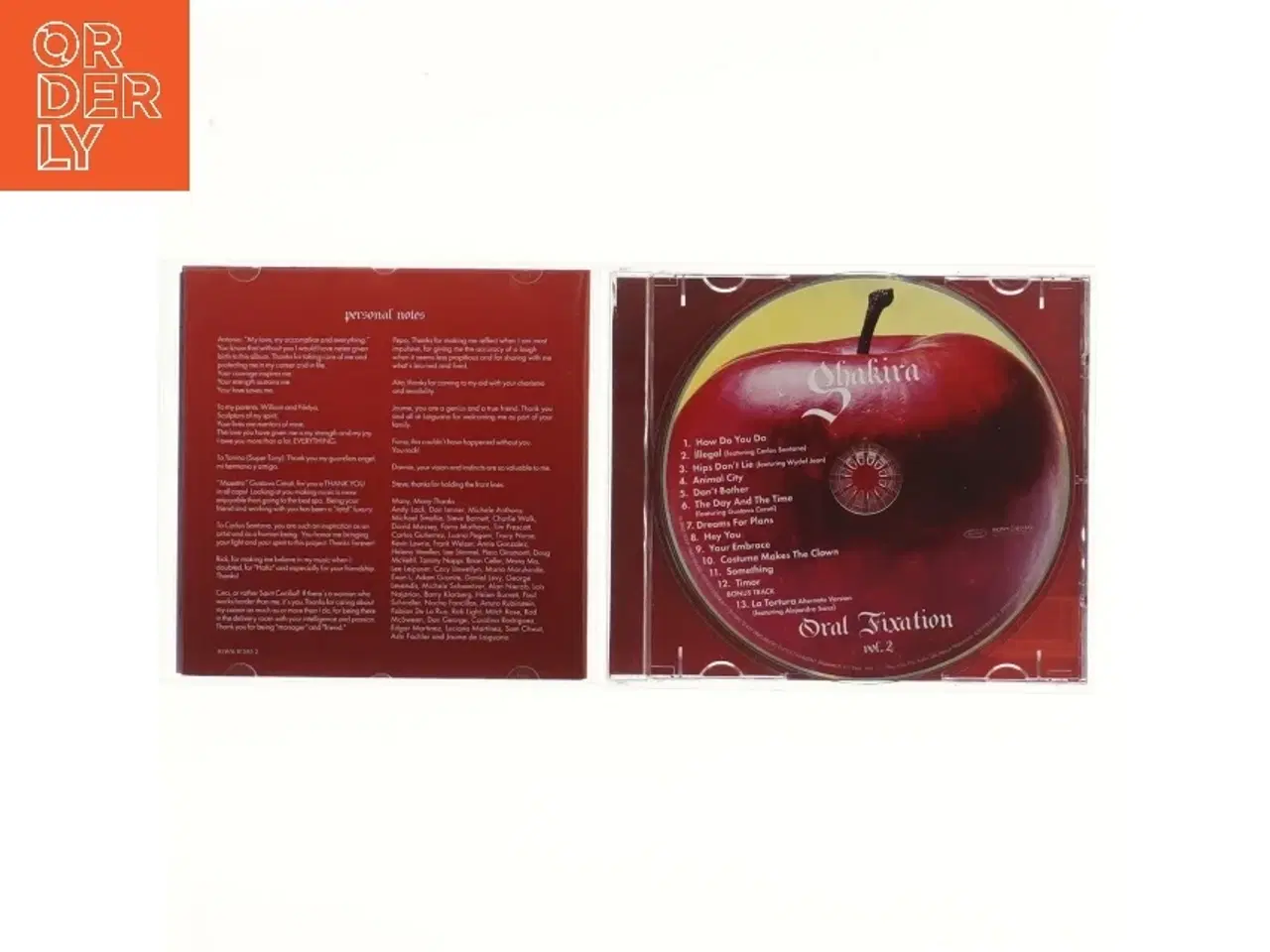 Billede 3 - Shakira - Oral Fixation Vol. 2 CD
