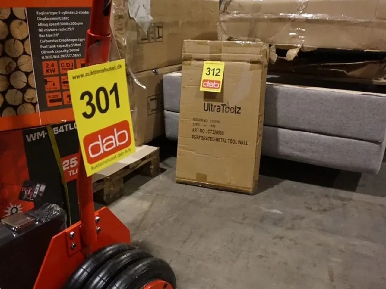 Billede 4 - Luft donkraft 3T  bælge 270mm med kort/lang håndtag