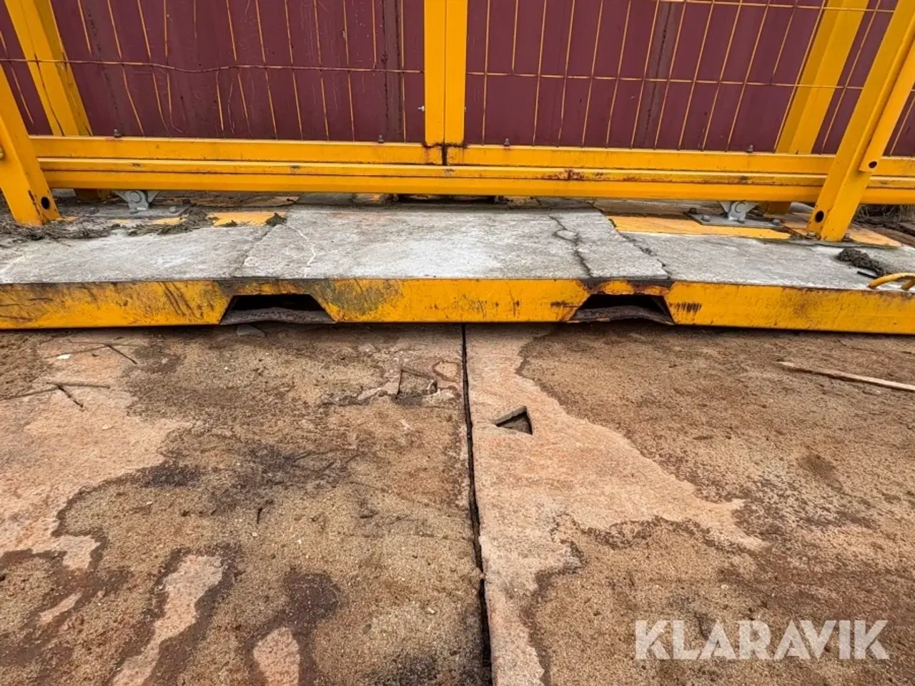 Billede 7 - Manuel skydeport med gaffellommer CAIS 4 løfteøjer