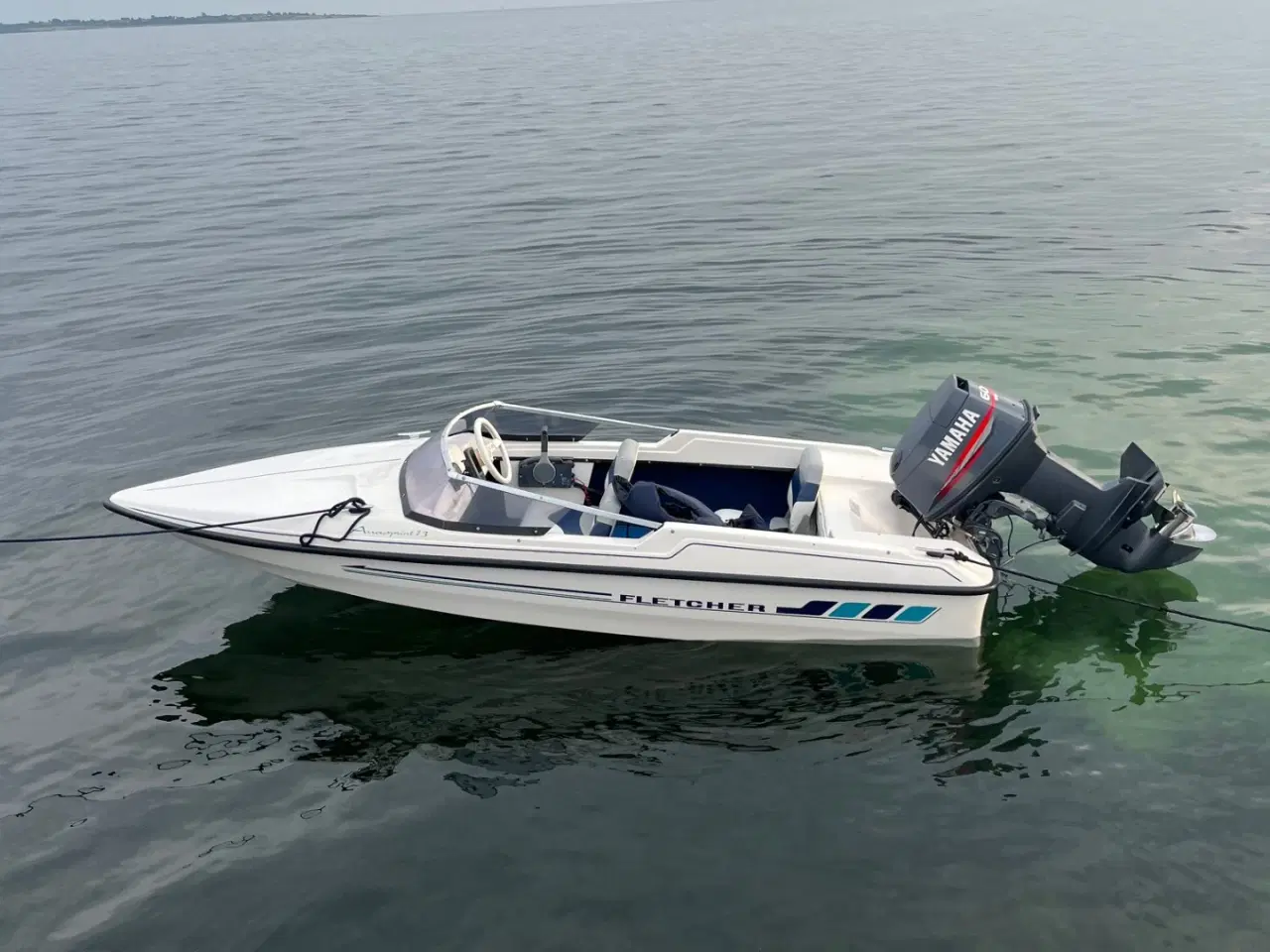 Billede 1 - Speedbåd Fletcher med bådtrailer og 60 hk