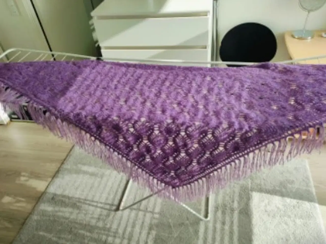 Billede 1 - Sjal - Håndlavet