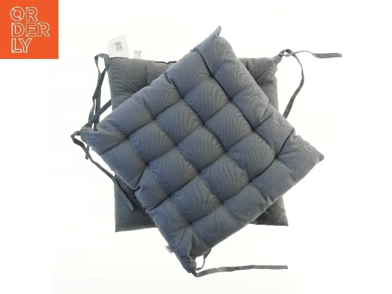 Billede 1 - Stolehynder med bindebånd (str. 40x40 cm)