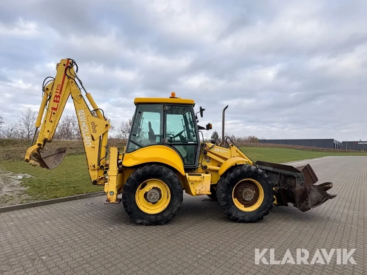 Billede 7 - Rendegraver New Holland LB 115 - 4PS