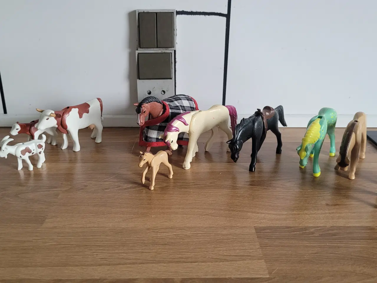Billede 7 - Schleich dyr, hestetransport, heste