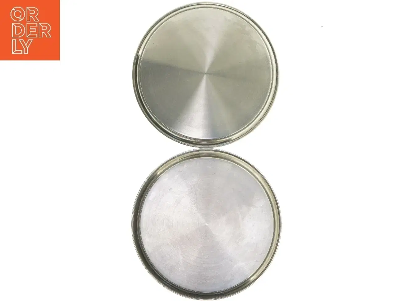 Billede 4 - Runde bakker af rustfrit stål (str. Ø 29,5 cm)