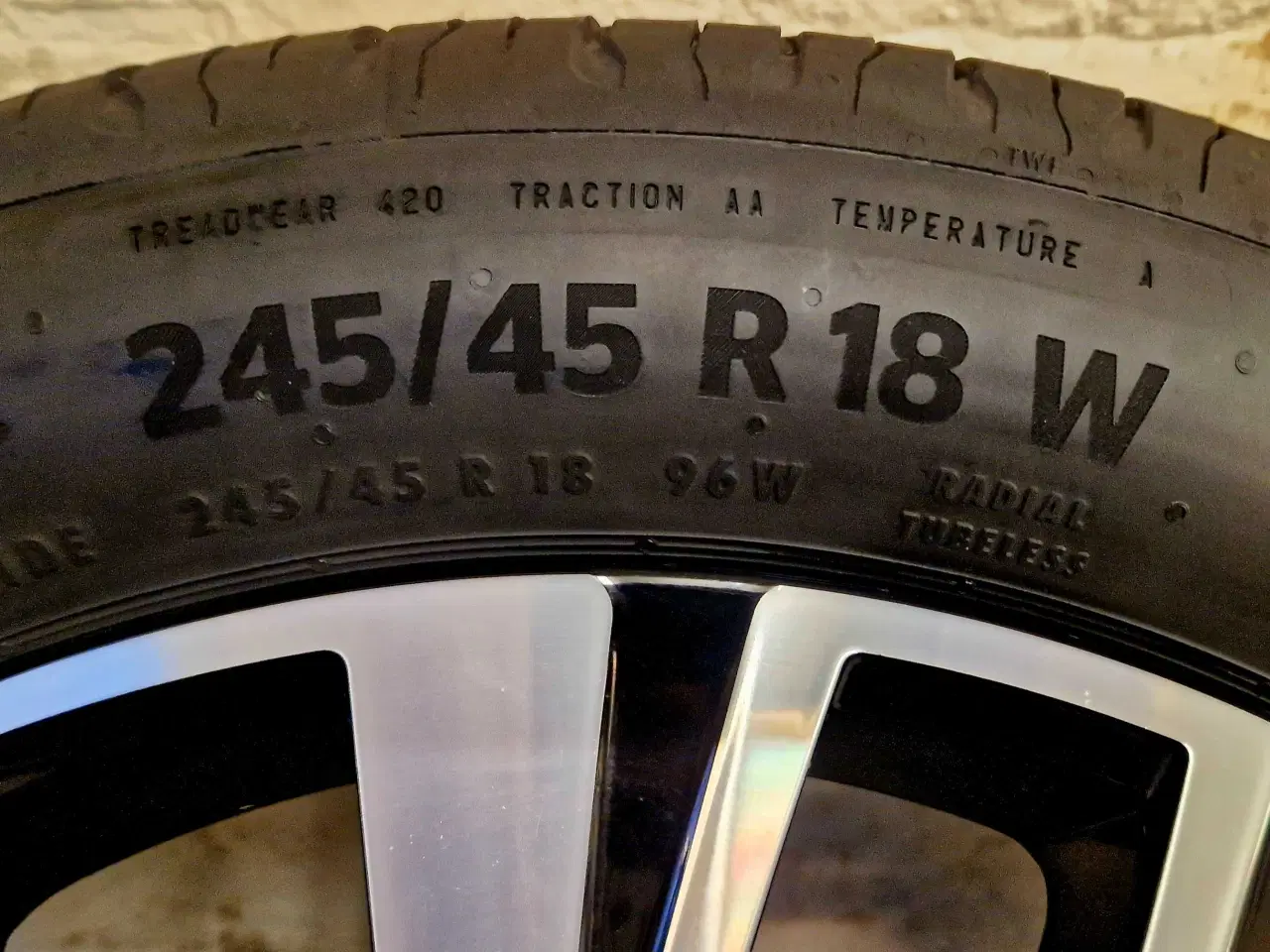 Billede 4 - 5x122 VW ORIGINAL ALUFÆLGE NYE SÆT 