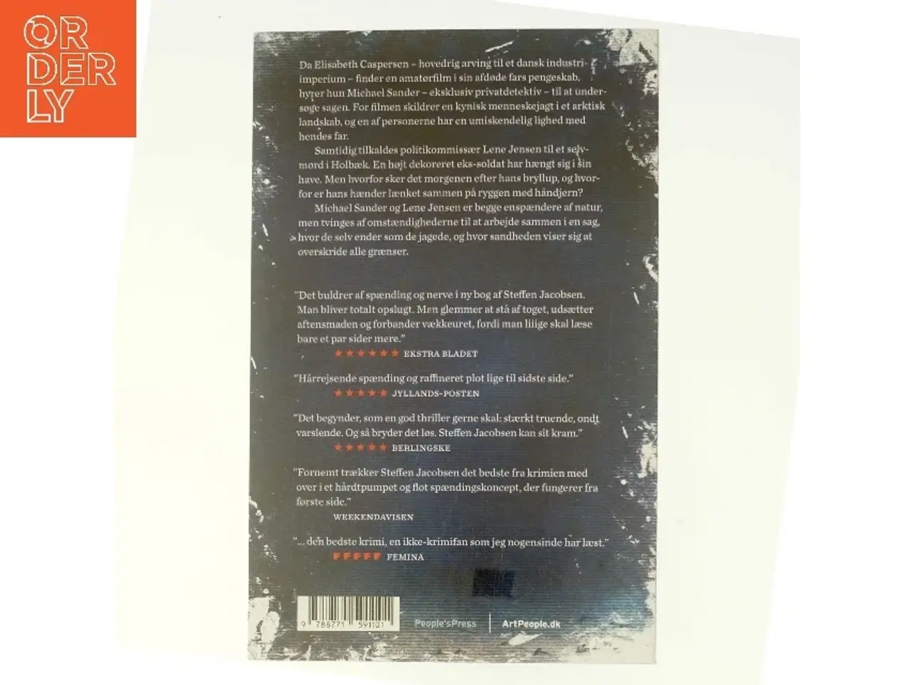 Billede 3 - Trofæ : spændingsroman af Steffen Jacobsen (f. 1956) (Bog)