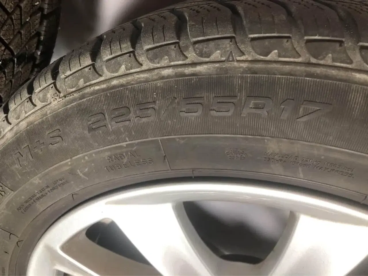 Billede 4 - Org. BMW alufælge med vinterdæk 17" til F10/F11