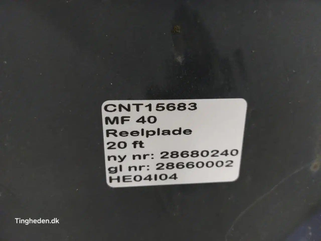 Billede 13 - Massey Ferguson 40 Reelplade 28680240