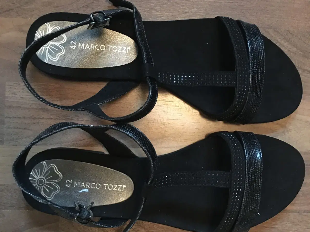 Billede 1 - Læder sandaler